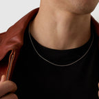 Round Box Chain (Silver) 2mm