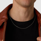 Round Box Chain (Silver) 2mm