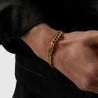 Cuban Bracelet (Gold) 8mm