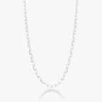 Valentino Chain Necklace in Sterling Silver, 3.5mm
