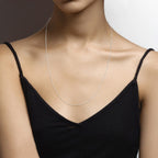 Adjustable Bolo Box Necklace in Sterling Silver, 1mm