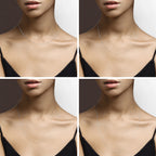 Adjustable Bolo Cable Necklace in Sterling Silver, 1.3mm