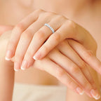 Cuban Link Band Ring in Sterling Silver, 4mm