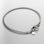 Micro Pleat Bracelet (Silver)