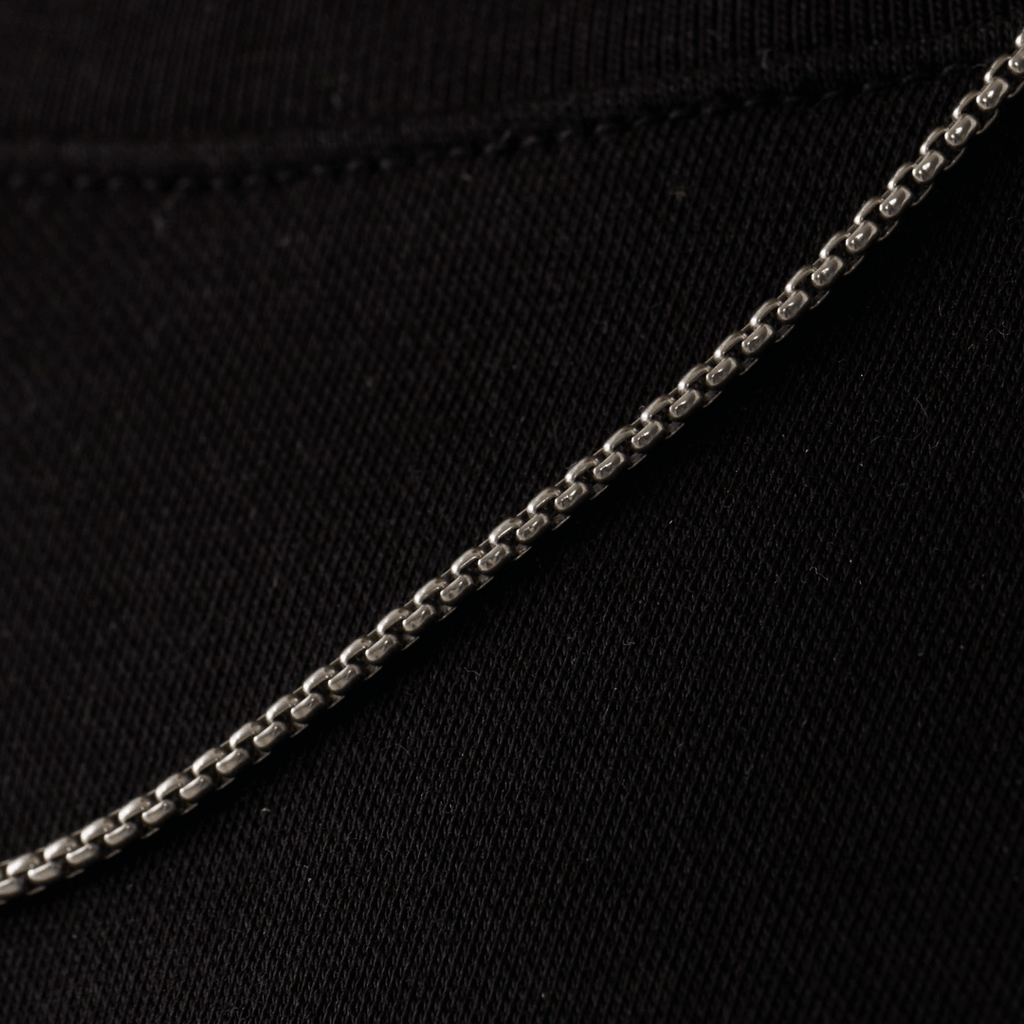 Round Box Chain (Silver) 2mm