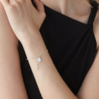 Rosary Adjustable Bracelet in Sterling Silver