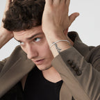 Rope Bracelet in Sterling Silver, 3mm