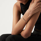 Flat Snake Bracelet in 18k Gold Over Sterling Silver, 4mm