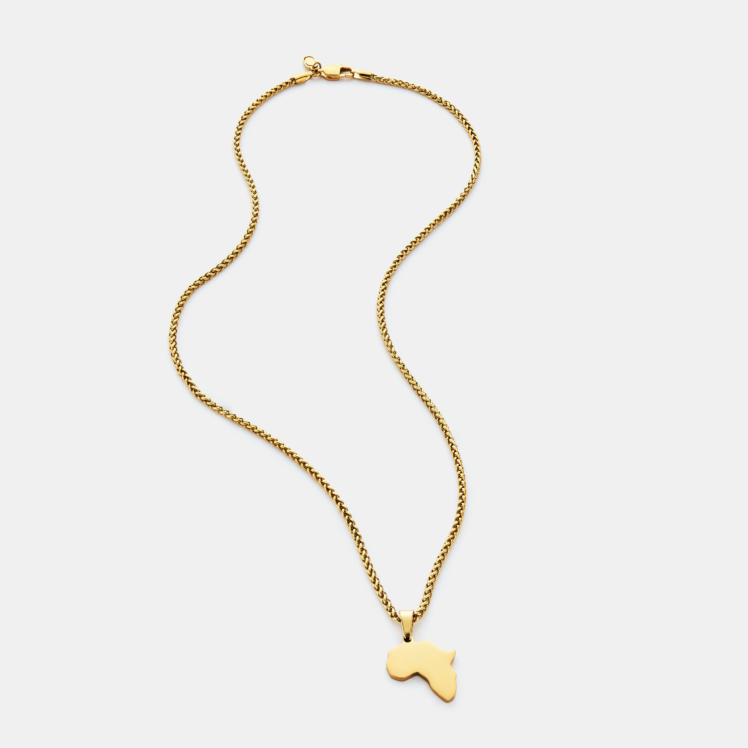 Africa Pendant (Gold)