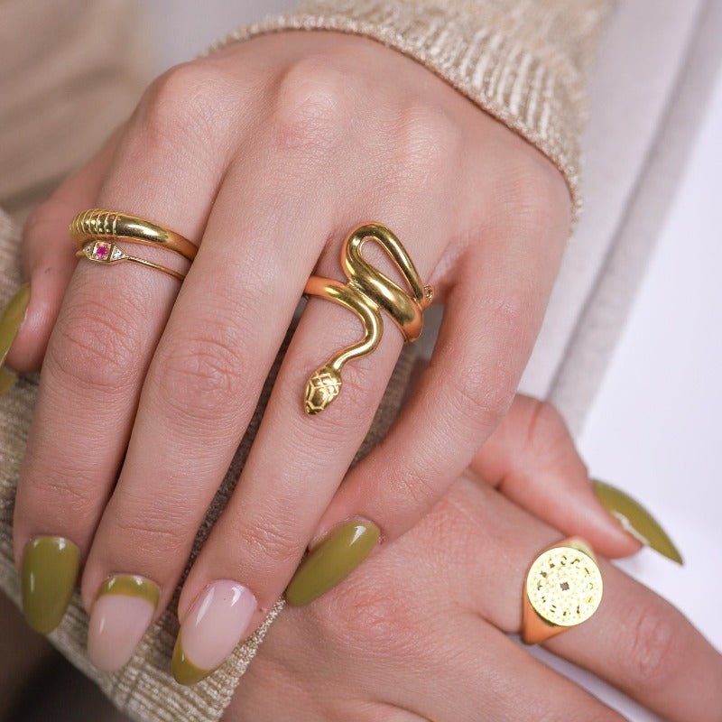 BIG SNAKE RING