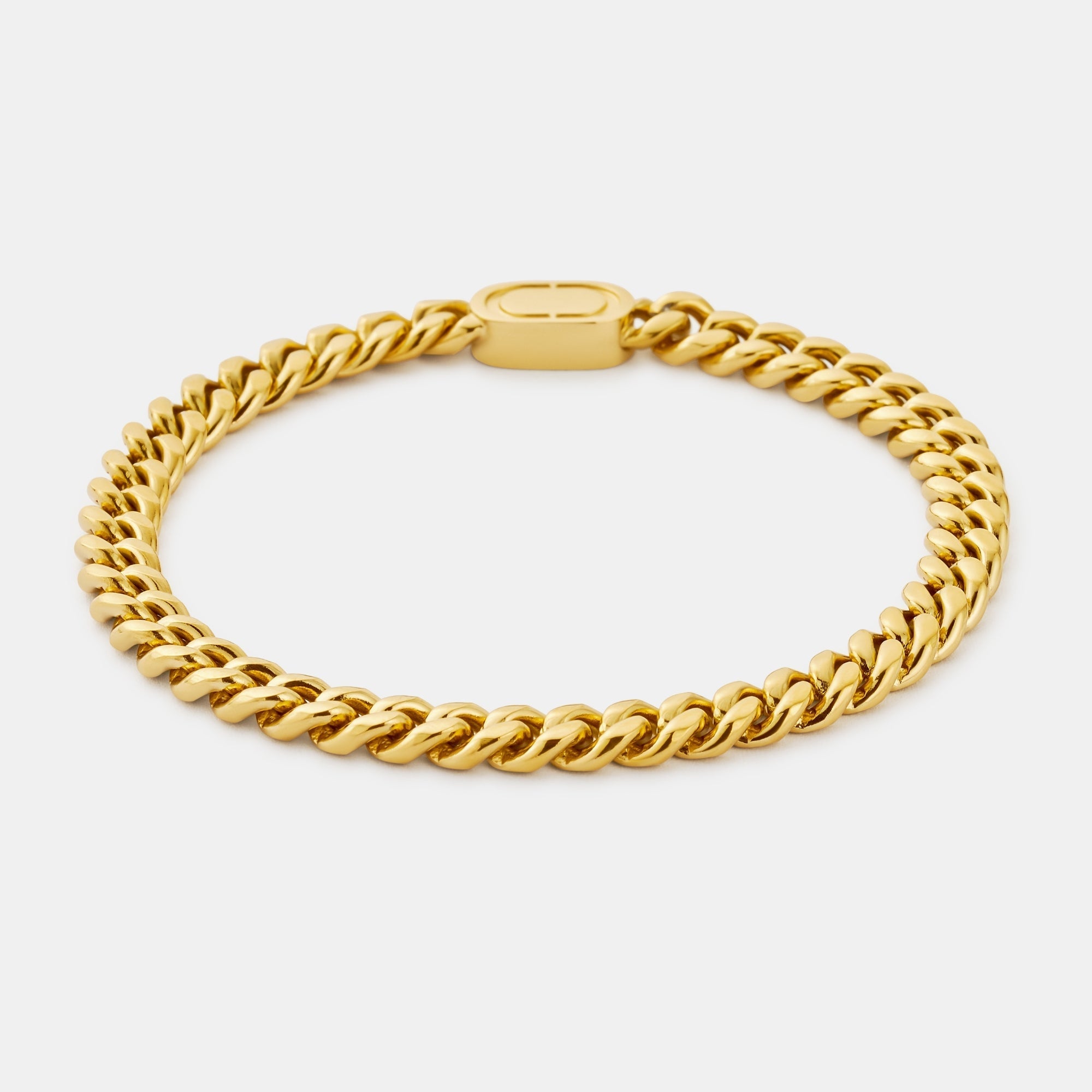 Cuban Bracelet (Gold) 6mm