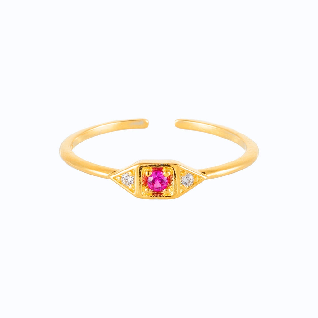 DAINTY RUBY RING