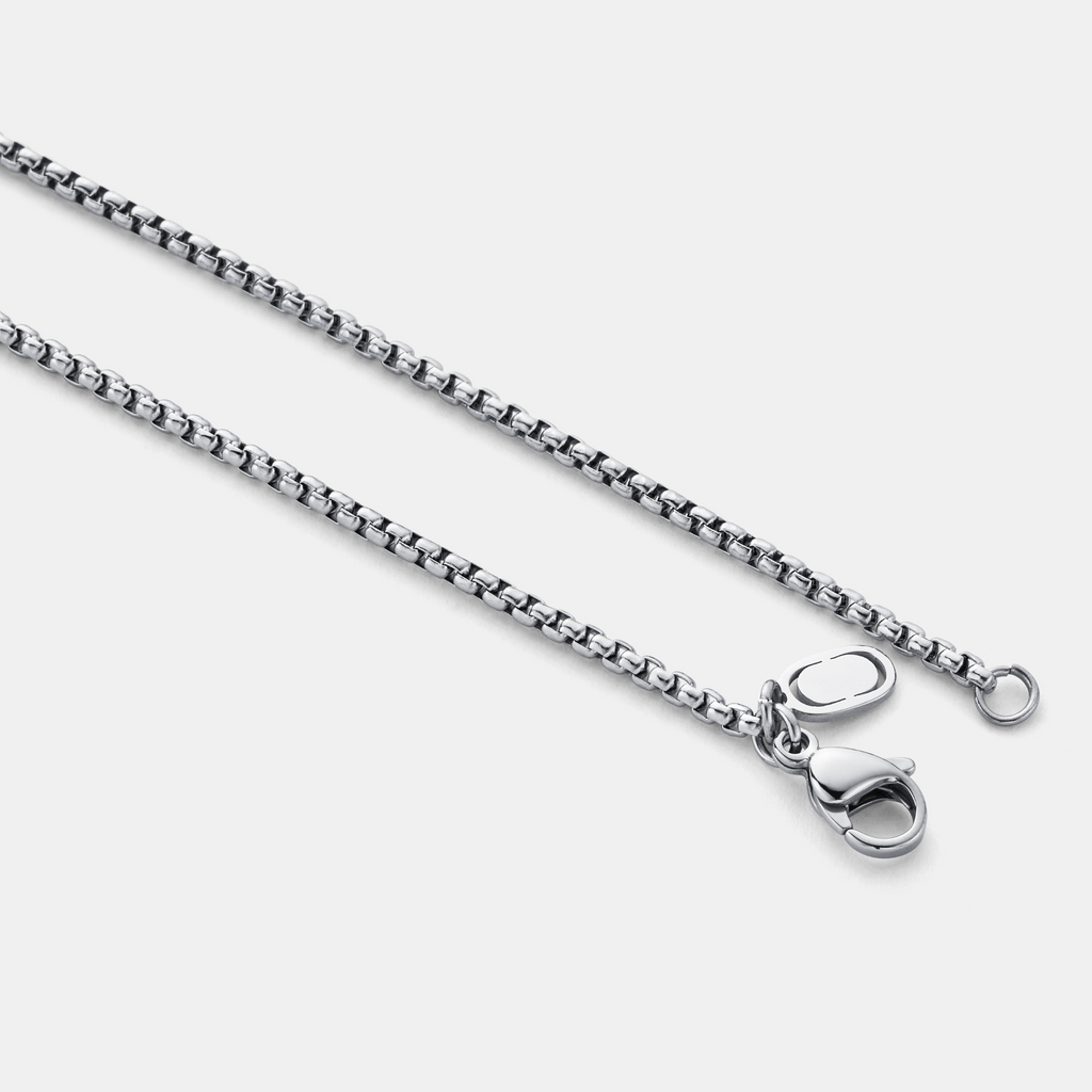 Round Box Chain (Silver) 2mm