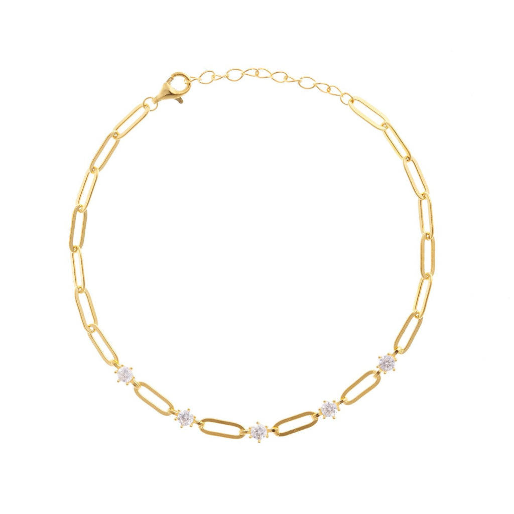 SHACKLE STAR BRACELET