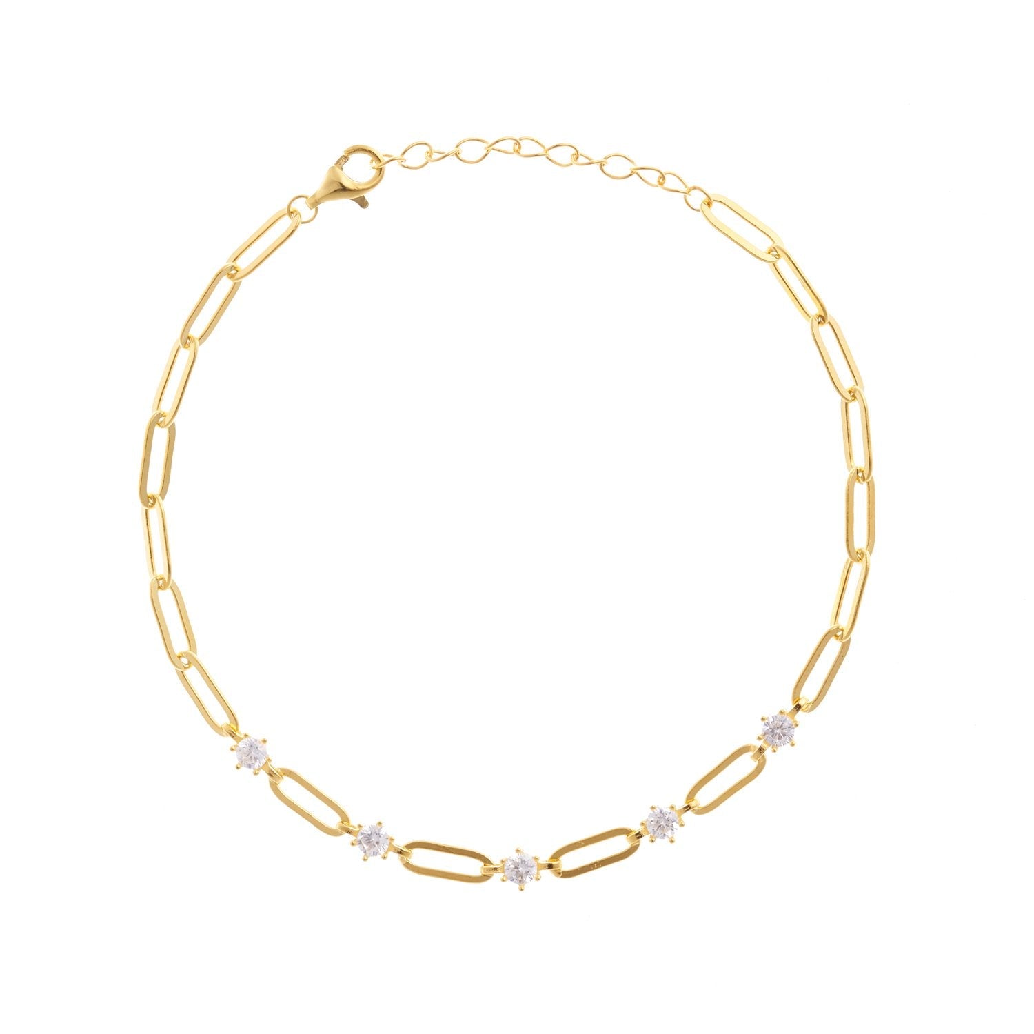 SHACKLE STAR BRACELET